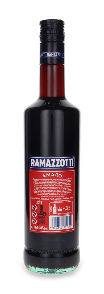 Ramazzotti Amaro / 30% / 0.7l