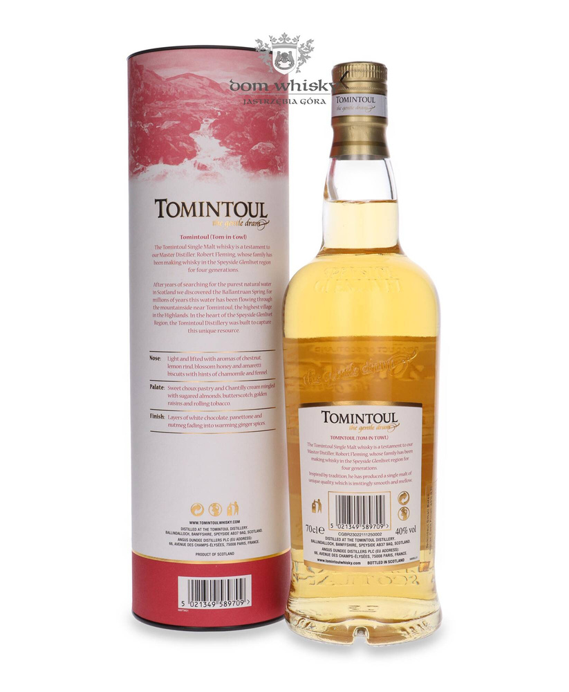 Tomintoul Small Batch Cognac Cask Finish / 40% / 0.7l