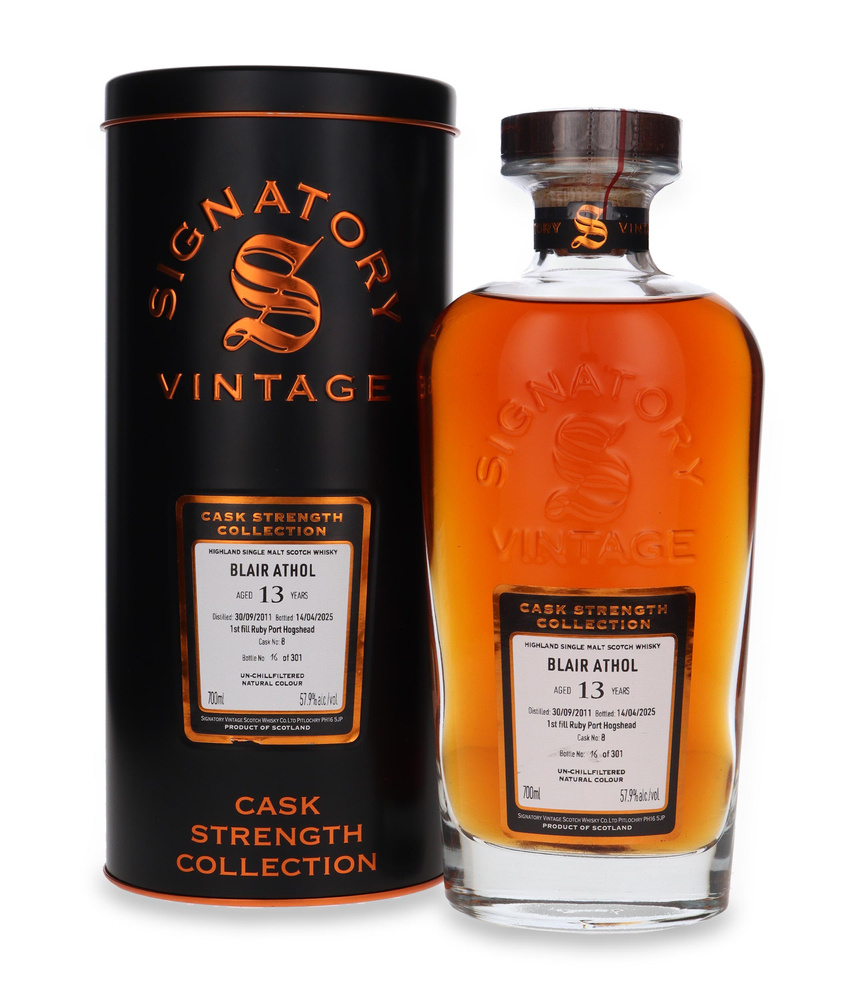 Blair Athol 13-letni (D.2011, B.2025) Signatory Vintage / 57,9% / 0,7l