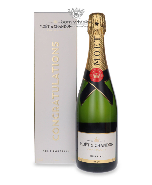 Szampan Moet & Chandon Imperial Brut Congratulations / 12,5% / 0,75l