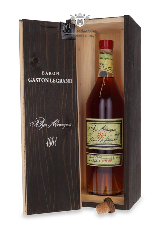 Armagnac Baron Gaston Legrand 1961 ( Bottled 2021) / 40% / 0,7l