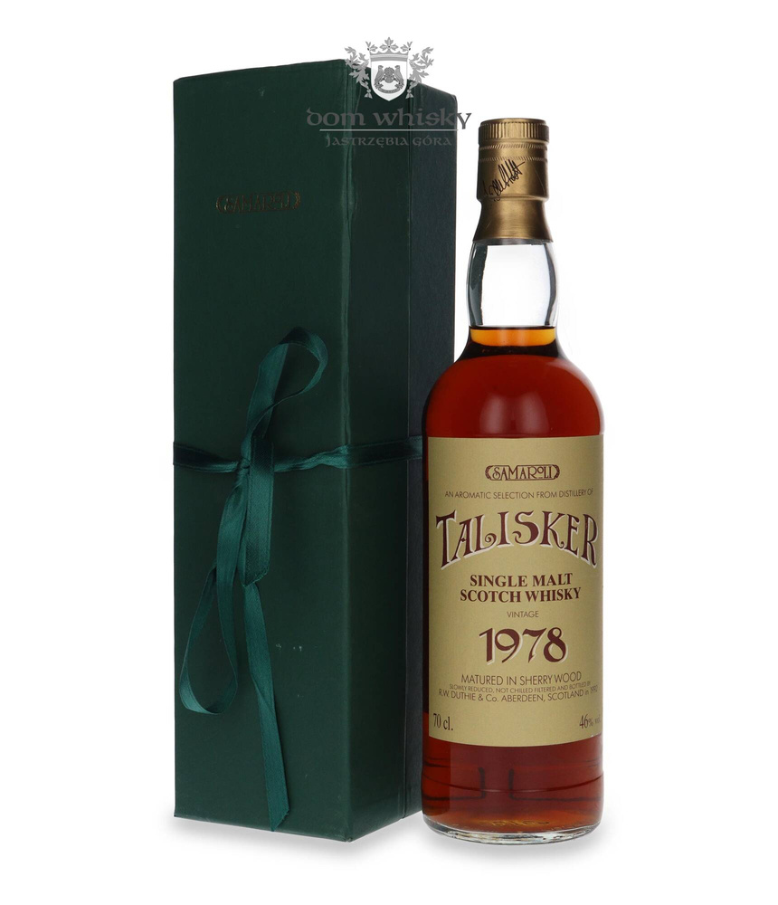 Talisker 1978 Vintage Sherry Wood (Bottled 1992) Samaroli / 46%/ 0,7l		