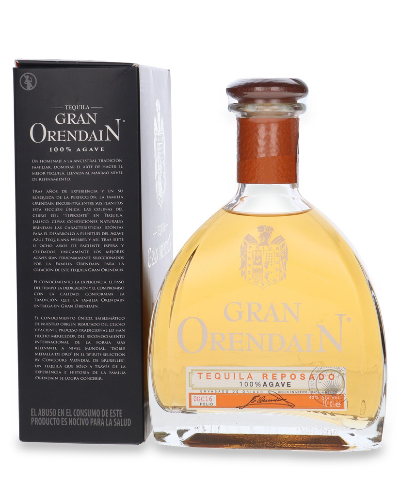 Tequila Gran Orendain Reposado 100% Agave / 40% / 0,7l