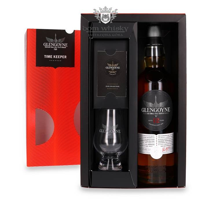 Glengoyne 12-letni (+ szklaneczka Glencairn) / 43% / 0,7l	