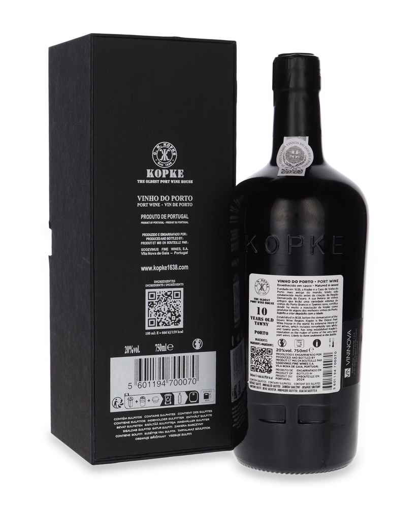 Kopke 10-year-old Tawny Porto /carton/ 20% / 0.75l