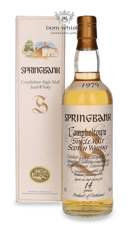 Springbank 14-letni (D.1979, B.1994) / 46% / 0,7l