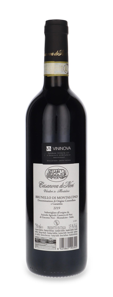 Casanova di Neri 2019 Brunello di Montalcino  / 15% / 0,75l