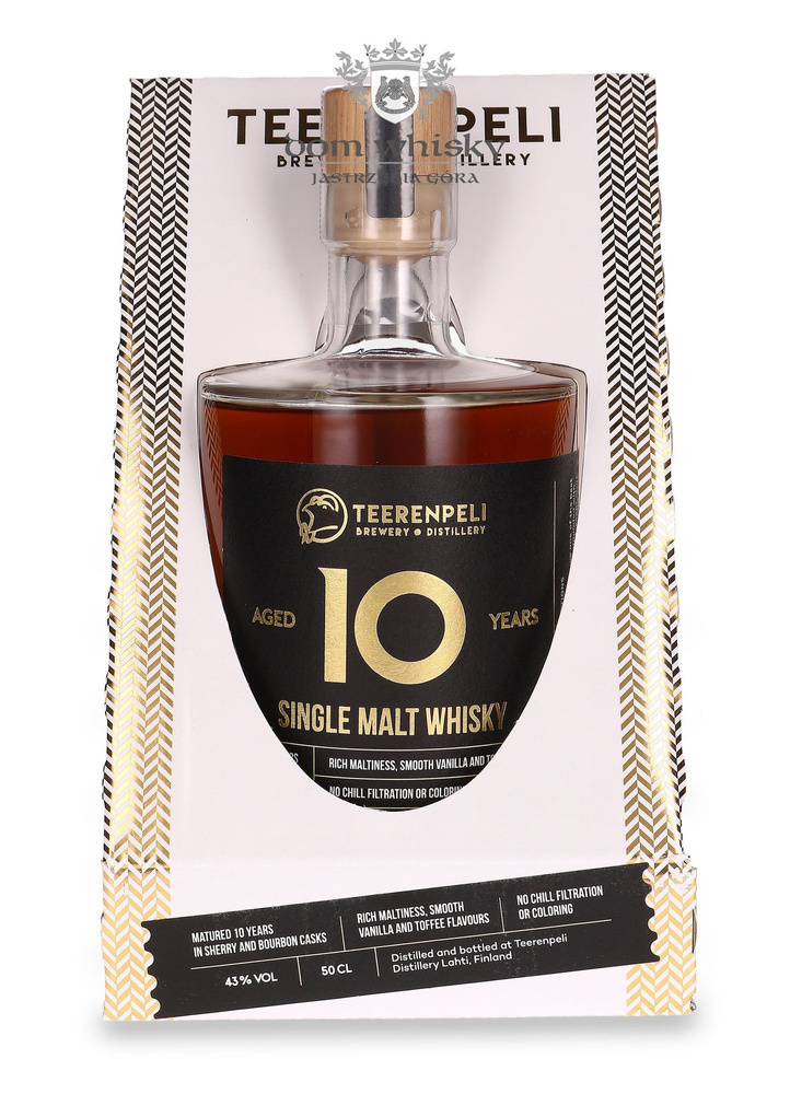 Teerenpeli 10-letni Single Malt Whisky / 43%/ 0,5l