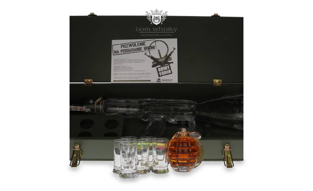 Army Wódka / 40% / 1l + 0,2l granat