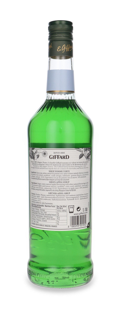 Giffard Green apple bar syrup / 1l