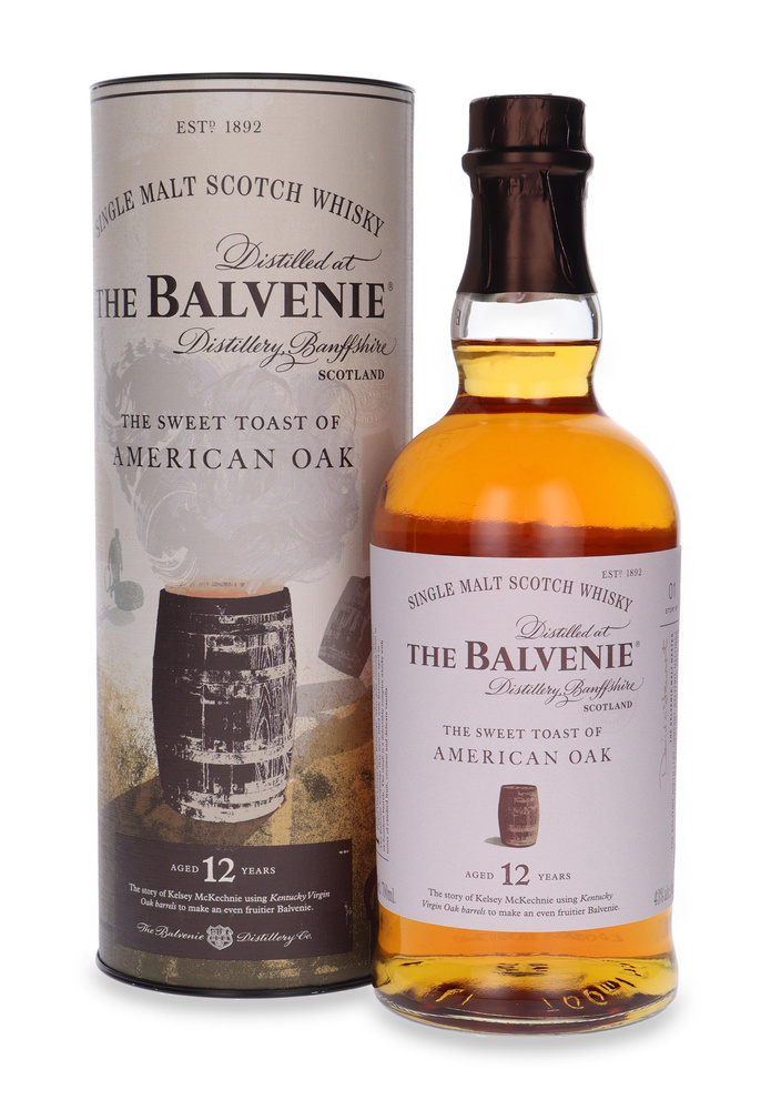 Balvenie 12-letni The Sweet Toast of American Oak / 43%/ 0,7l 