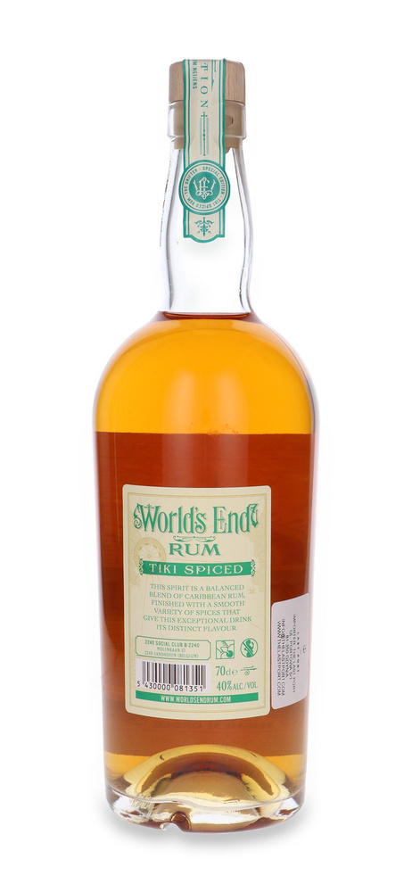 World's End Tiki Spiced Rum / 40% / 0.7l