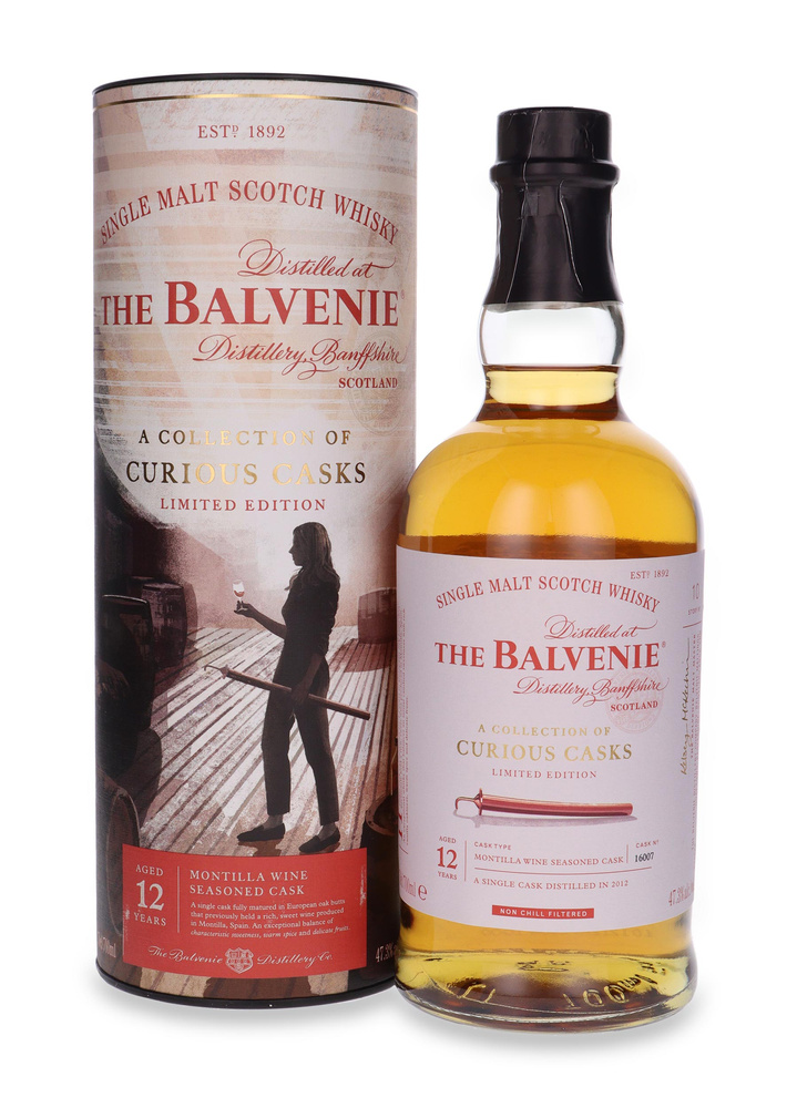 Balvenie 12-letni Collection Of Curious Casks Montilla Cask Limited Edition / 47,3%/ 0,7l
