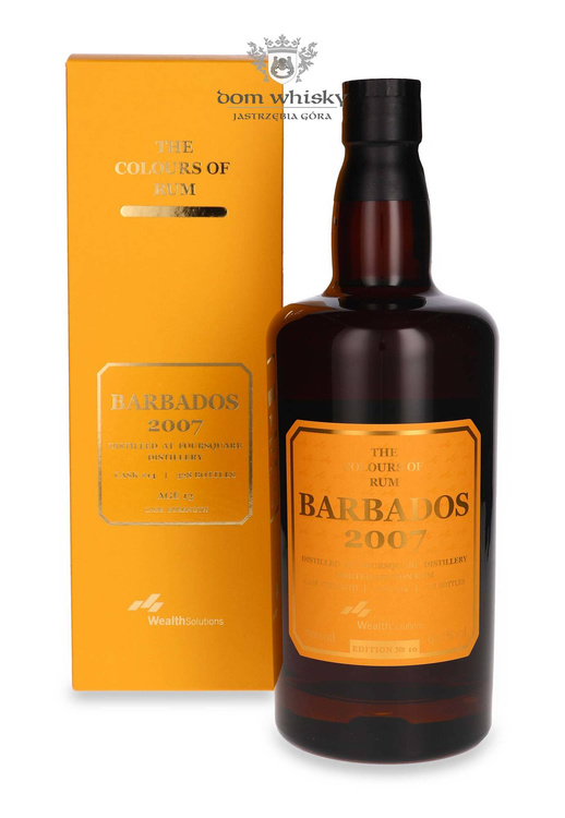 Foursquare Barbados 2007, 13-letni Limited Edition No10 The Colours Of Rum / 62,1% / 0,7l