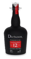 Dictador 12 Years Rum + 2 Glasses / 40% / 0.7l