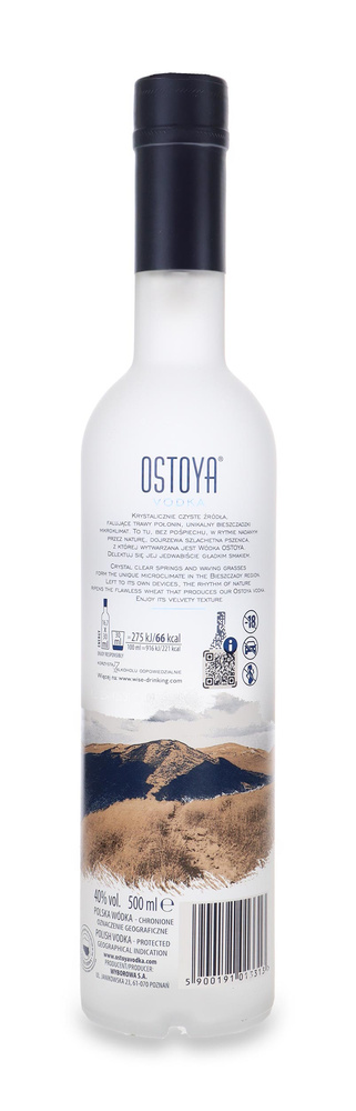 Wódka Ostoya / 40% / 0,5l