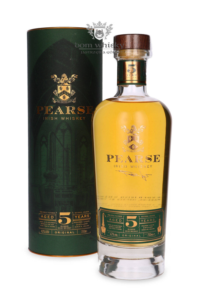 Pearse Original 5-year-old Blended Irish Whiskey /Tube/ 43% / 0.7l