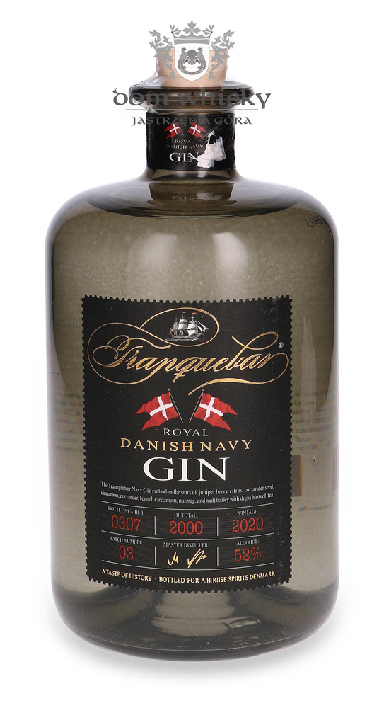 Tranquebar Navy Danish Gin / 52% / 0.7ll