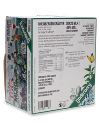 Underberg Bitters / 44% / 30 x 0,02l