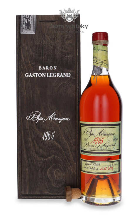 Armagnac Baron Gaston Legrand 1965 (Bottled 2024)/ 40% / 0,7l