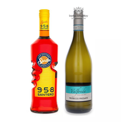 Set: Santero 958 Spritz Aperitivo / 13% / 0.75l &amp; Prosecco Frizzante Valfonda / 11% / 0.75l