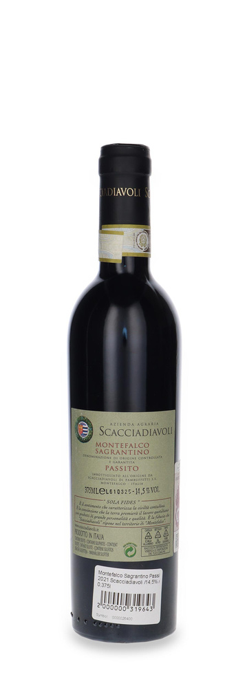 Montefalco Sagrantino Passito 2021 Scacciadiavoli /14,5% / 0,375l