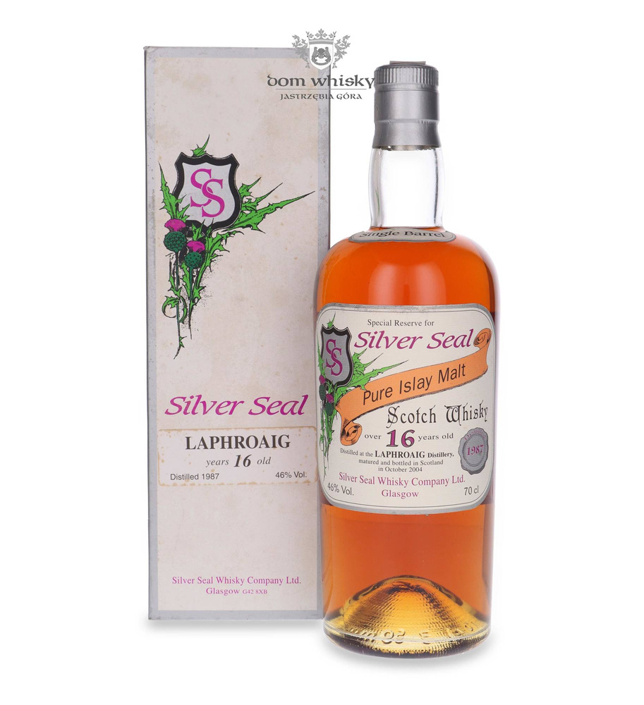 Laphroaig 16-year-old (D.1987, B.2004) Silver Seal / 46% / 0.7l