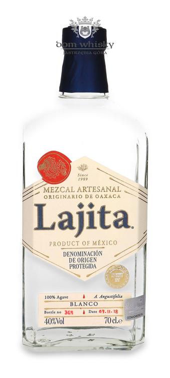 Mezcal Lajita Blanco 100% Agave / 40% / 0,7l