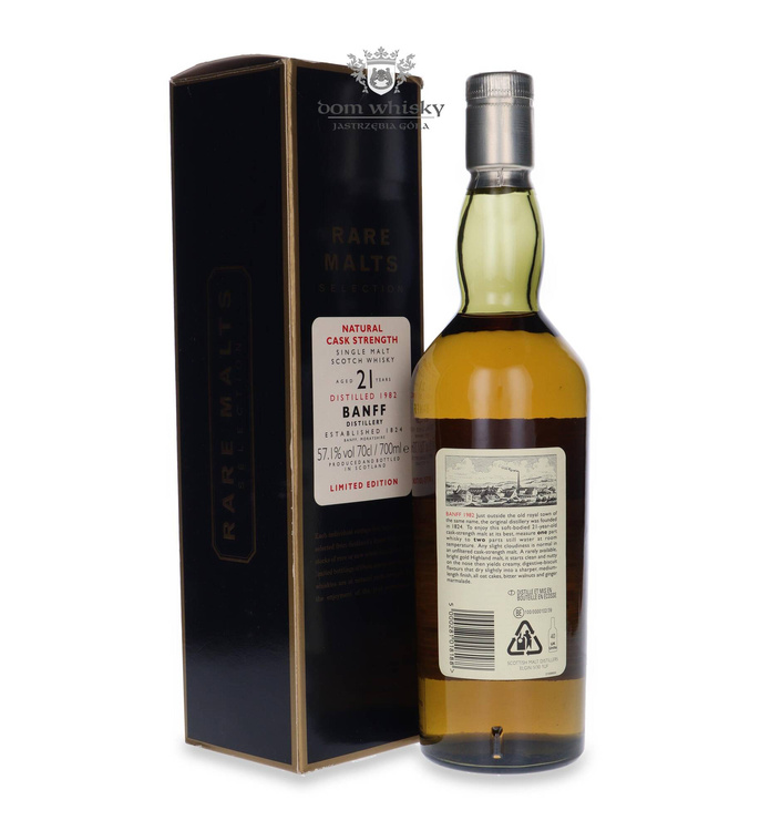 Banff 21-letni (D.1982, B.2004) Rare Malts / 57,1% / 0,7l