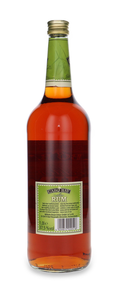 Cabo Bay Dark Rum / 37.5% / 1.0l