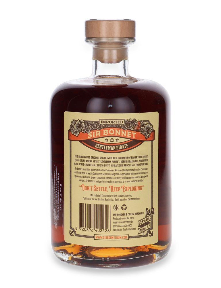 Rum Sir Bonnet Original Spiced /37,5%/ 0,7l