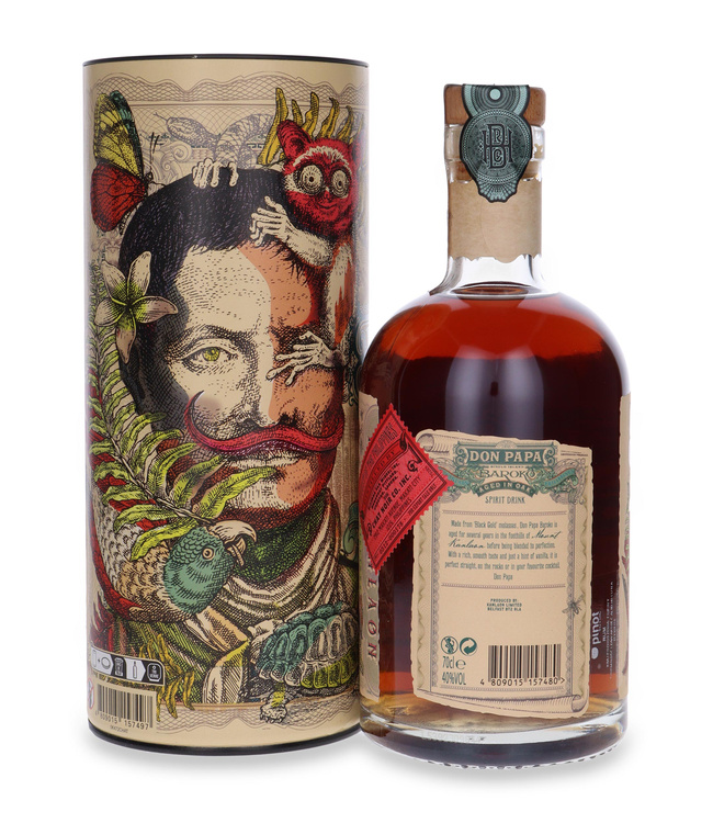 Don Papa Baroko Rum Philipines /Tuba/ 40% / 0,7l