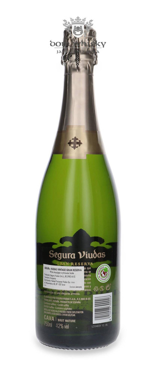 Segura Viudas Vintage 2016 Gran Reserva Cava Brut / 12% / 0,75l