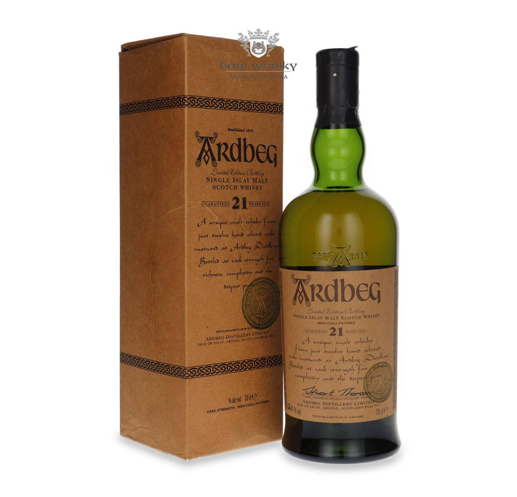 Ardbeg 21-letni (Bottled 2001) Committee Bottling / 56,3%/ 0,7l		