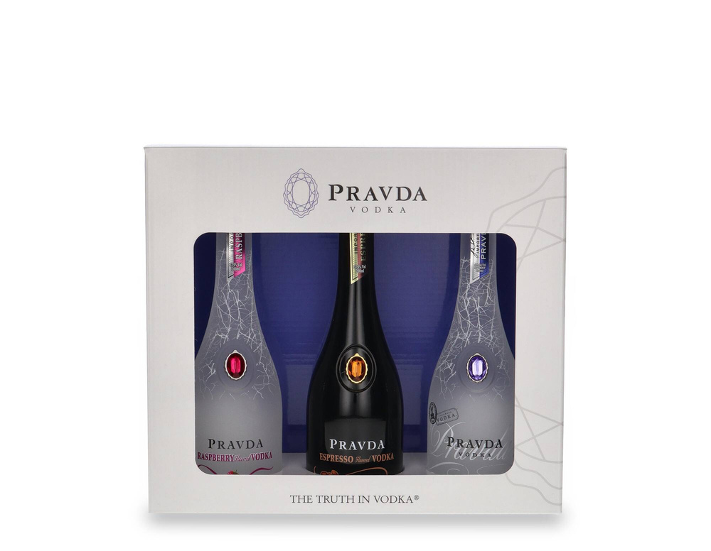 Pravda Vodka Set 3x 0.2 / 37.5%