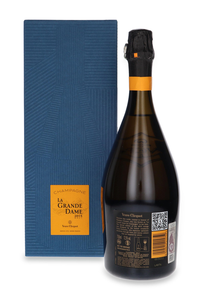 Szampan Veuve Clicquot La Grande Dame 2015 Blue Box / 12,5% / 0,75l