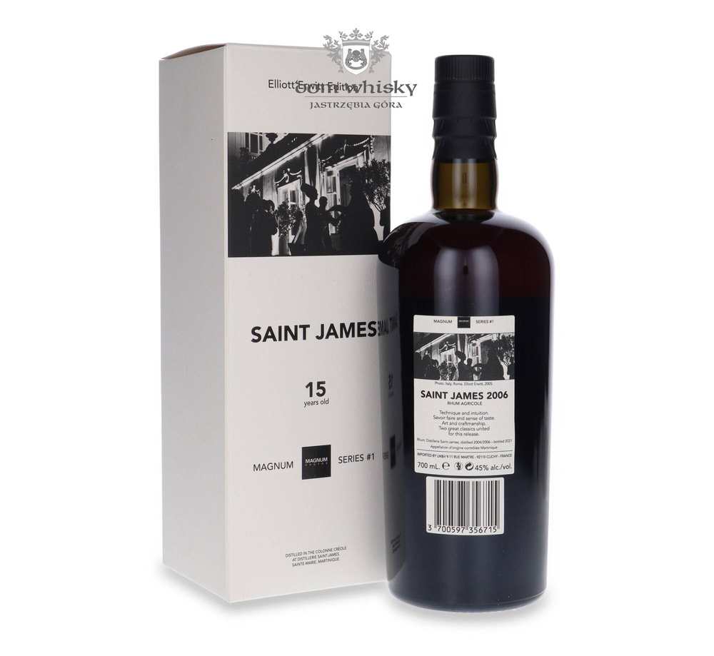 Saint James Elliot Erwitt Edition 15-year-old Magnum Series # 1 / 45% / 0.7l