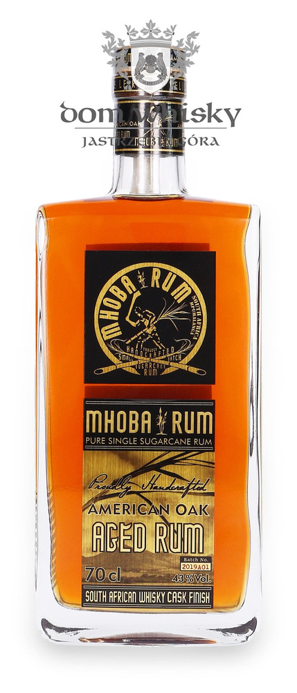 Mhoba American Oak Rum / 43% / 0.7l