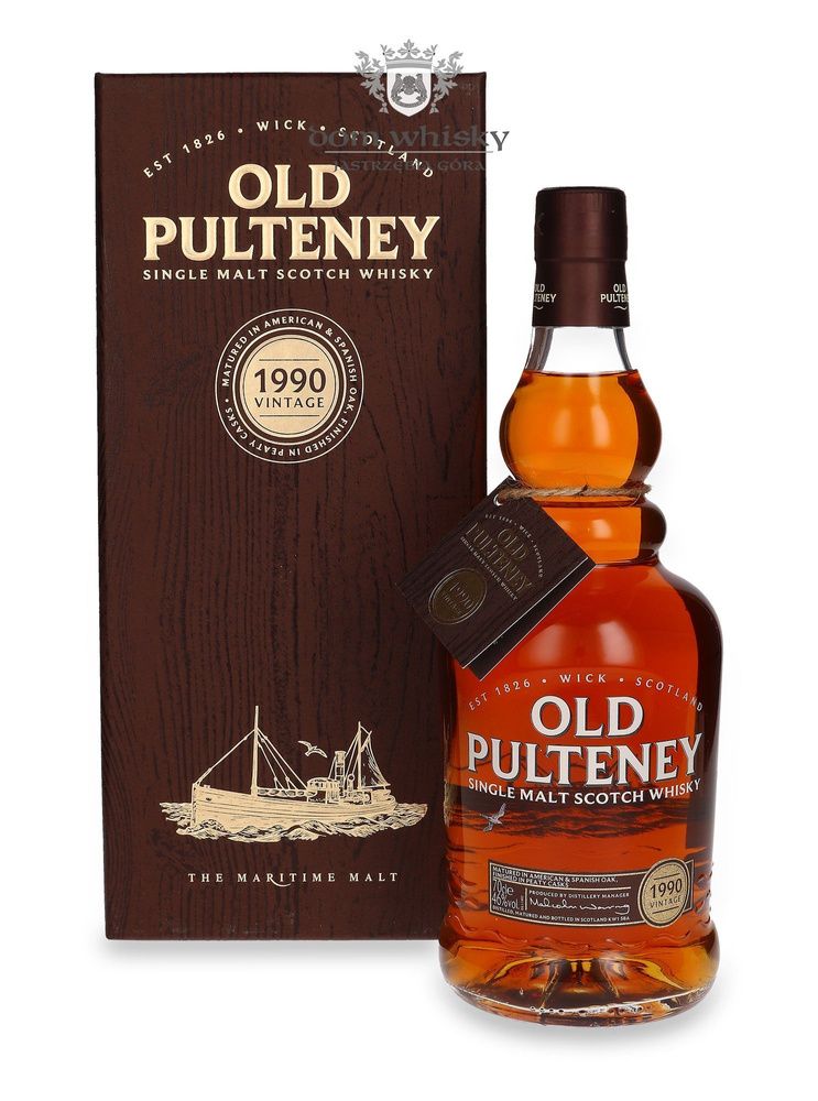Old Pulteney 1990 Vintage Finish Peated Casks / 46%/ 0,7l