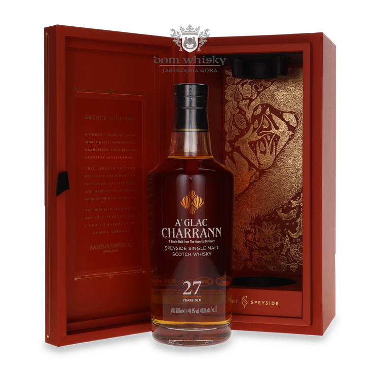 A'Glac Charrann 27-letni Secret Speyside Collection / 49,8%/ 0,7l 		