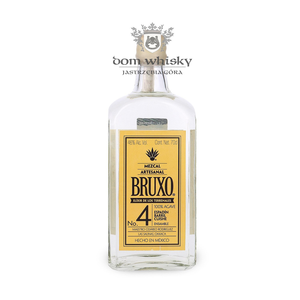 Mezcal Bruxo N°4 Espadin Barril Cuishe / 46% / 0,7l