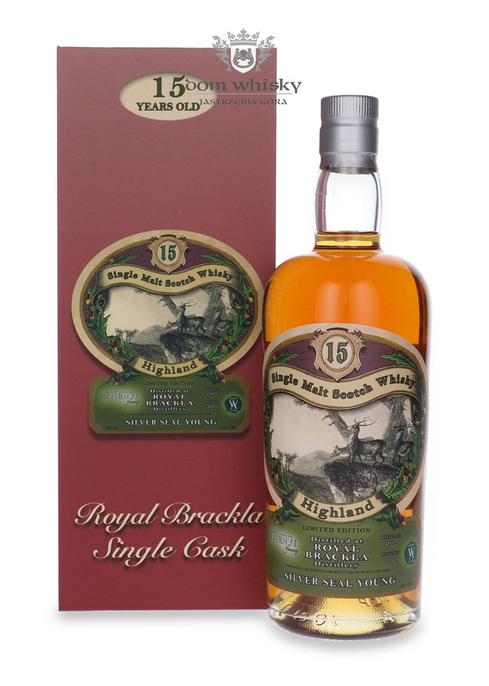 Royal Brackla 15 Year Old (D.2007, B.2023) Silver Seal Young / 59.3% / 0.7l