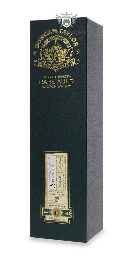 Strathisla 41-year-old (D.1967, B.2008) Rare Auld, Duncan Taylor / 47.9% / 0.7l