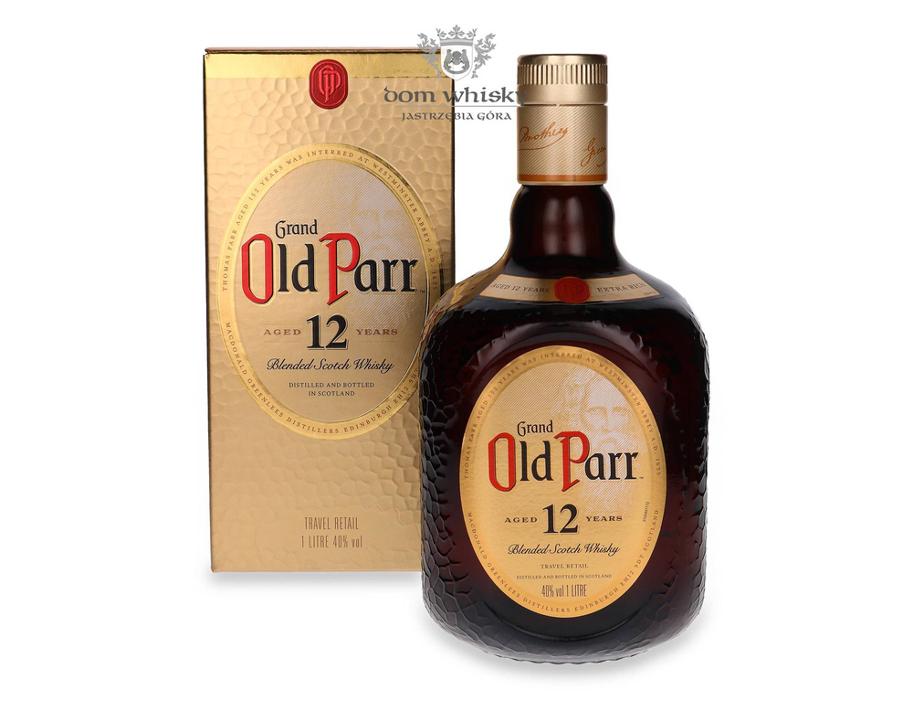 Old Parr 12-year-old Travel Retail / 40% / 1.0l
