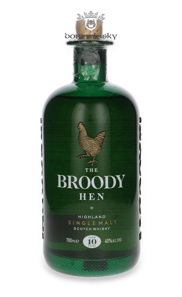 The Broody Hen 10-letnia + Ice Ball Coller / 40% / 0,7l	