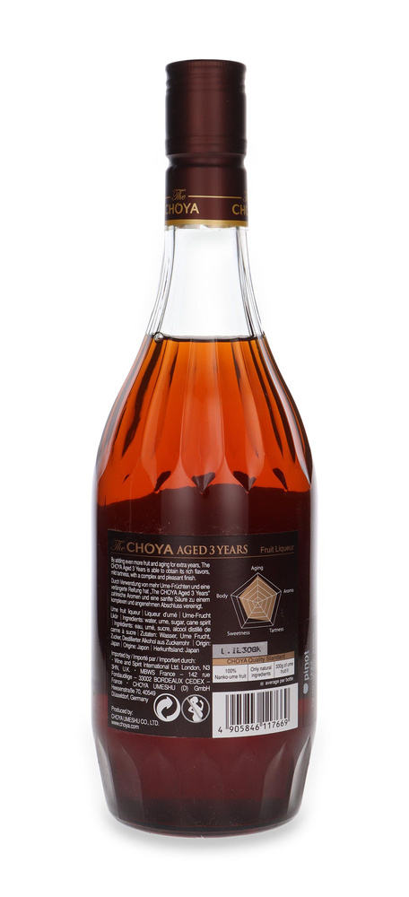 The Choya 3-letni Japanese Liqueur / 15,5%/ 0,7l