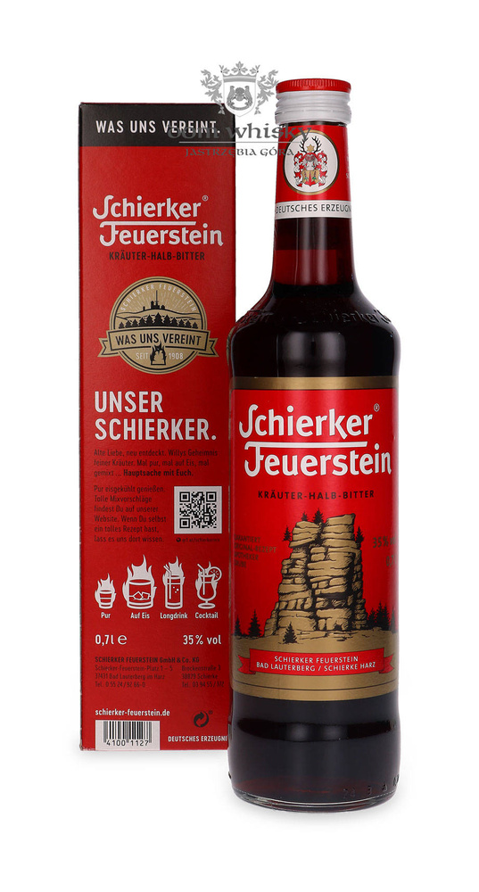 Schierker Feuerstein Krauter Halb Bitter / 35% / 0.7l