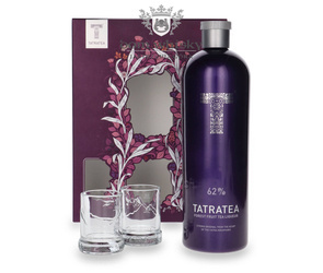Tatratea Forest Fruit Tea Liqueur + 2 kieliszki / 62% / 0,7