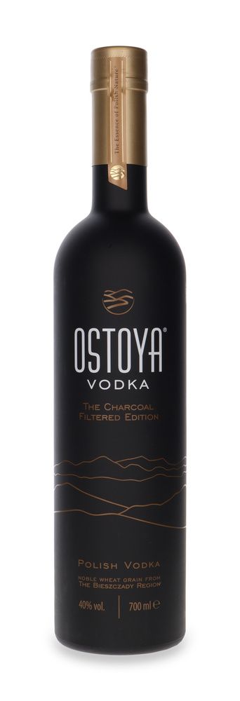 Ostoya The Charcoal Filtered Edition vodka / 40% / 0.7l