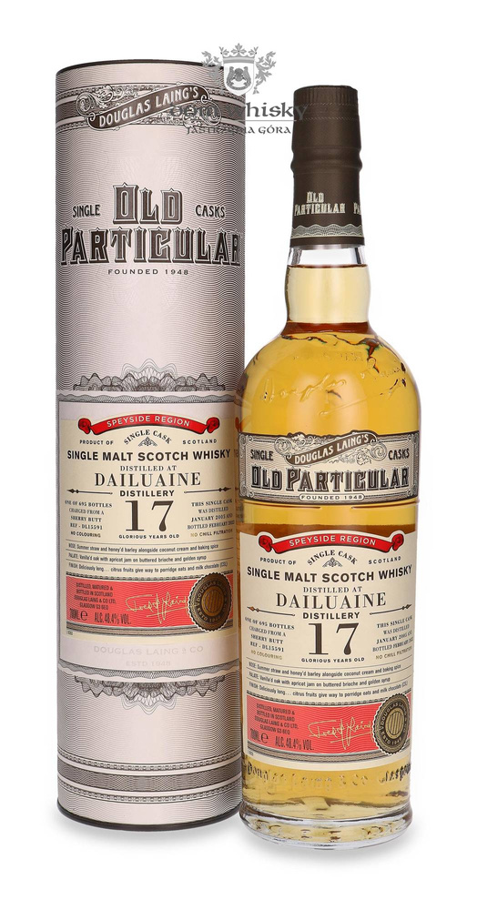 Dailuaine 17-letnia (D.2005, B.2022) Douglas Laing’s Old Particular /48,4%/ 0,7l